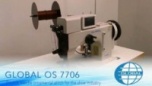 Global OS 7706 Двухигольная  промышленная швейная машина с програмным управлением для выполнения декоративных швов