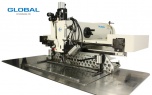 Global BT 500200 H-TB Электронная закрепочная швейная машина для тяжелых материалов 